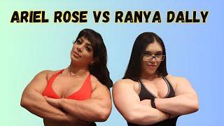 Double the Muscle, Double the Impact Ariel Rose, and Ranya Dally Flex Side by Side! | fbb muscles