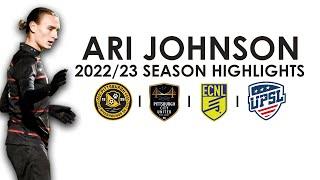 Ari Johnson 2022/23 Season Highlights | ECNL, USL Academy, UPSL