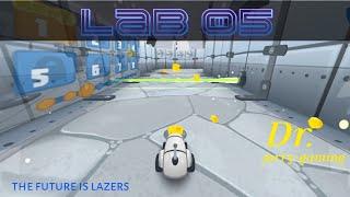 Mousebot ||The Future Is Lazers|| Lab 05 || walkthrough | dr jerry gaming