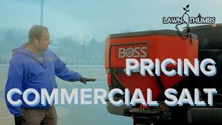 How to Price Commercial Snow Salting | Lawn Thumbs Price Like A Pro