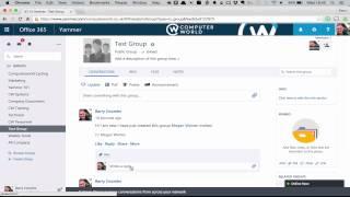 A short introduction to Yammer