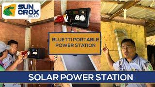 SOLAR POWER STATION Bluetti EB70 mudahalih dan simpan tenaga untuk kebun, berkhemah dan berniaga