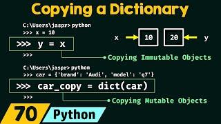 Copying a Dictionary in Python
