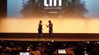 HEADSHOT PREMIERE Q & A:  Iko Uwais & Sunny Pang demo a fight LIVE