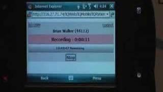 IQSpeak Web PDA Phone
