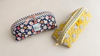 BloomBerry Zipper Pouch Panel | Little Friend Zip Pouch