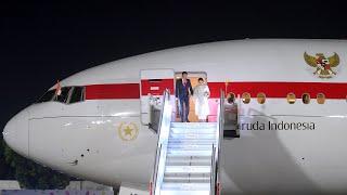 Presiden Jokowi dan Ibu Iriana Tiba di New Delhi, India, 8 September 2023