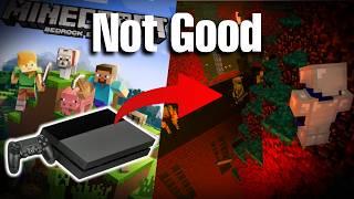 Why Minecraft bedrock for PS4 isn't great anymore