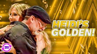 Heidi Klum Hits Heartwarming GOLDEN BUZZER for Janitor Richard Goodall on AGT 2024!