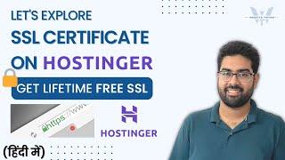 Get Lifetime FREE SSL Certificate with Hostinger Hosting | Backend & My Experience 