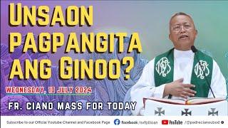 "Unsaon pagpangita ang Ginoo?" - 7/10/2024 Misa ni Fr. Ciano Ubod sa SVFP.