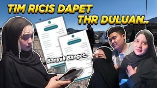 KARYAWAN RICIS SYOK DAPET UANG THR DI MADINAH..