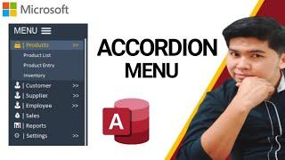 ACCORDION Menu in Microsoft Access