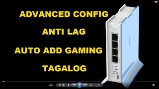 MikroTik Anti Lag Gaming Priority Tagalog(auto add gaming)