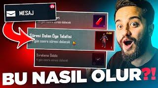 MESAJ KUTUMDAN ÇIKANA BAKIN?! OYUNDA OLMAYAN X-SUİT NE ALAKA! PUBG Mobile