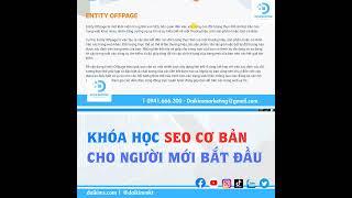 Entity là gì ? #offpage #seo #KHSCB #daikimmarketing #daikimmkt #entity #entityseo #shotsvideo