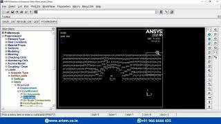 Force application on nodes by using parameters - Ansys APDL #50