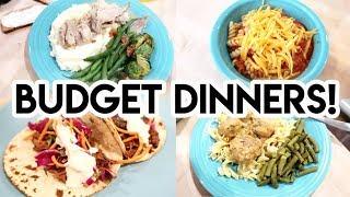  7 BUDGET FRIENDLY DINNERS FROM THE PANTRY!  WHAT'S FOR DINNER?  FREEZER COOKING