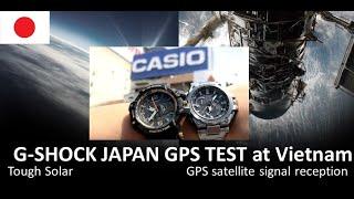 JAPAN CASIO GPS test với CASIO G-SHOCK "GRAVITYMASTER GPW-1000" và "MT-G G1000"