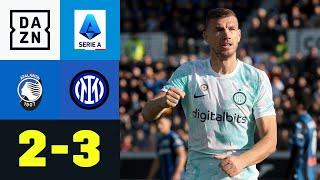 Dzeko-Doppelpack reicht Inter in Bergamo: Atalanta Bergamo - Inter Mailand 2:3 | Serie A | DAZN