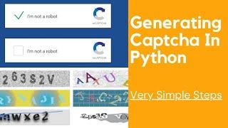 How To Create CAPTCHA In Python | Captcha Generate In Python | Captcha code #shorts #viral #python