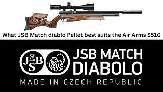 Testing the JSB Match Diablo Range in the Air Arms S510