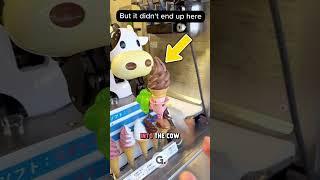 This Adorable Cow Machine Makes Ice Cream! 