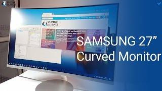 Samsung 27-inch (CF591) Curved Monitor with AMD FreeSync - Review