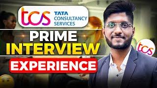 TCS Prime Interview Experience | How He Cracked Prime Role!