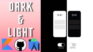 Android Studio Tutorial - How to Create Night Mode and Light Mode | Android Studio - DayNight Theme
