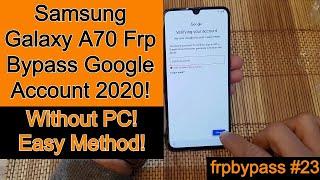 Samsung A70 frp bypass 2020 ( NO PC)