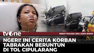 Mobilnya jadi yang Pertama Ditabrak Truk, Begini Cerita Korban Selamat | Kabar Utama tvOne