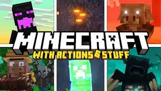 The BEST Minecraft Texture Pack Ever Made! (Actions & Stuff Review)