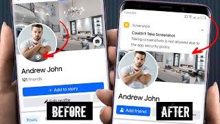 How to Prevent taking a Screenshot of Your Facebook Profile Picture | Profile Picture Guard Facebook
