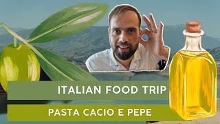 First time trying Cacio e Pepe! - Italian food trip