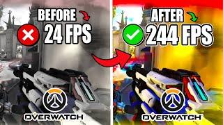 OVERWATCH 2: BEST SETTINGS TO BOOST FPS AND FIX FPS DROPS / STUTTER  | Low-End PC  2023️