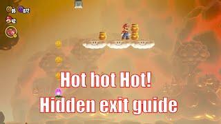 'Hot hot Hot!' secret exit guide | Super Mario Bros. Wonder