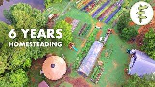 Self-Reliant Family Builds a Thriving Homestead While Living in a Tiny Yurt