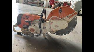 Stihl TS800 Concrete Saw