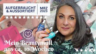 Aufgebraucht & Aussortiert | März 2023 | Mini-Reviews zu vielen Produkten