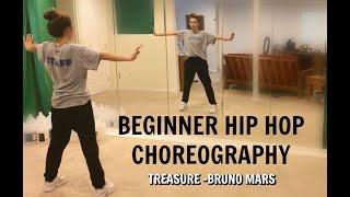 BEGINNER HIP-HOP CHOREOGRAPHY (Treasure- Bruno Mars)