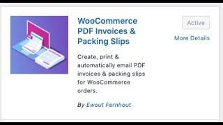 How To Use Woocommerce PDF Invoices and Packing Slips