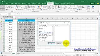 How to convert numbers to year/ month/ day or date in Excel