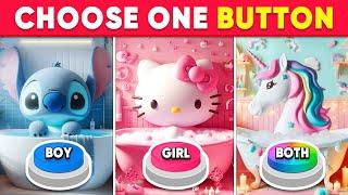 Choose One Button! BOY or GIRL or BOTH  Quiz Kingdom