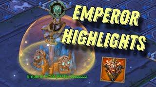 Lords Mobile - Pushing BX30 on emperor war! Fighing against Serien and T1F. Highlights