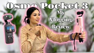 DJI OSMO POCKET 3 VLOG REVIEW