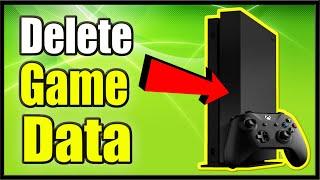 How to DELETE Saved Game Data on Xbox One & Cloud Saves! (Easy Method!)