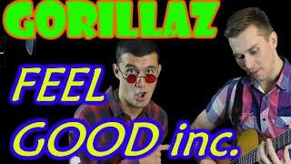 Gorillaz - Feel Good Inc. (vocal + guitar cover)