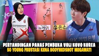 MENYALA!! headshot mega kena Le So young, Pertandingan Panas Red Sparks vs Lee So Young, Kovo Cup