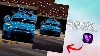 Mercury Bubble Effect Cars | Motion Ninja Video Editing Tutorial